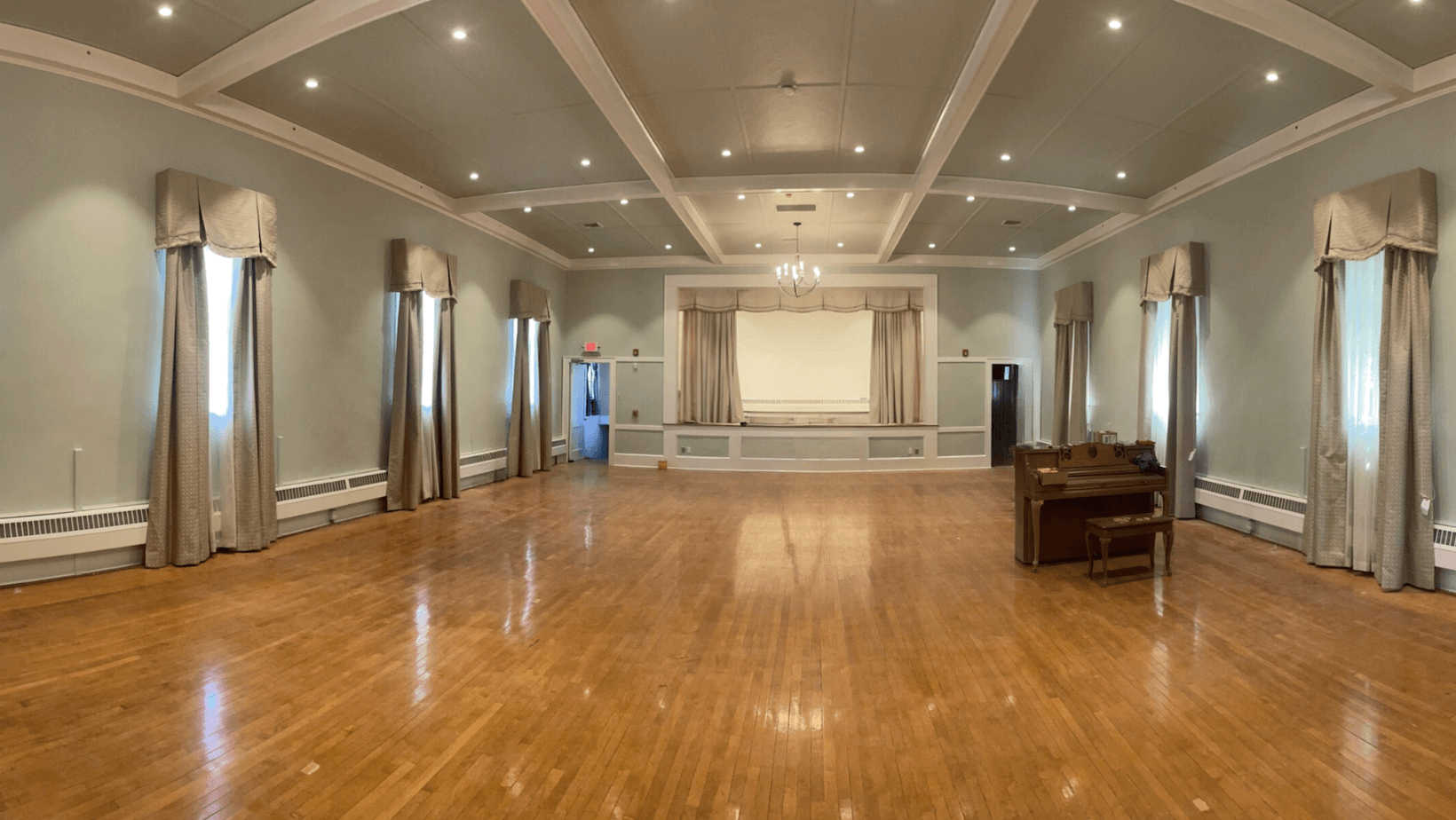 glastonbury theater interior after renovation